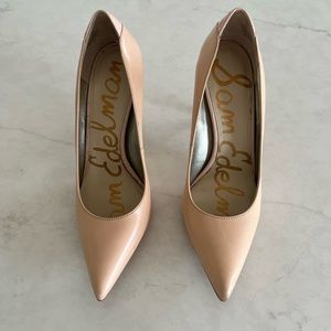 Sam Edelman nude stilettos
